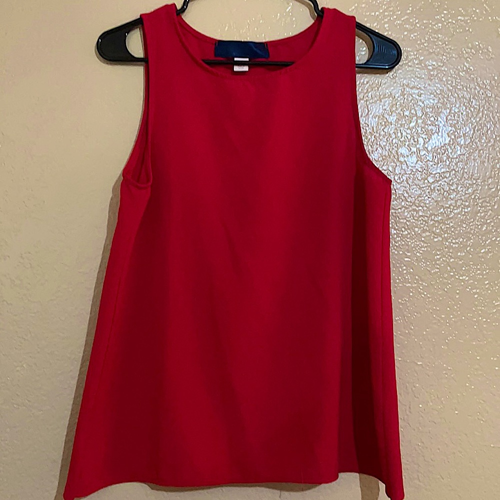 Everly tank top, red, Size S
